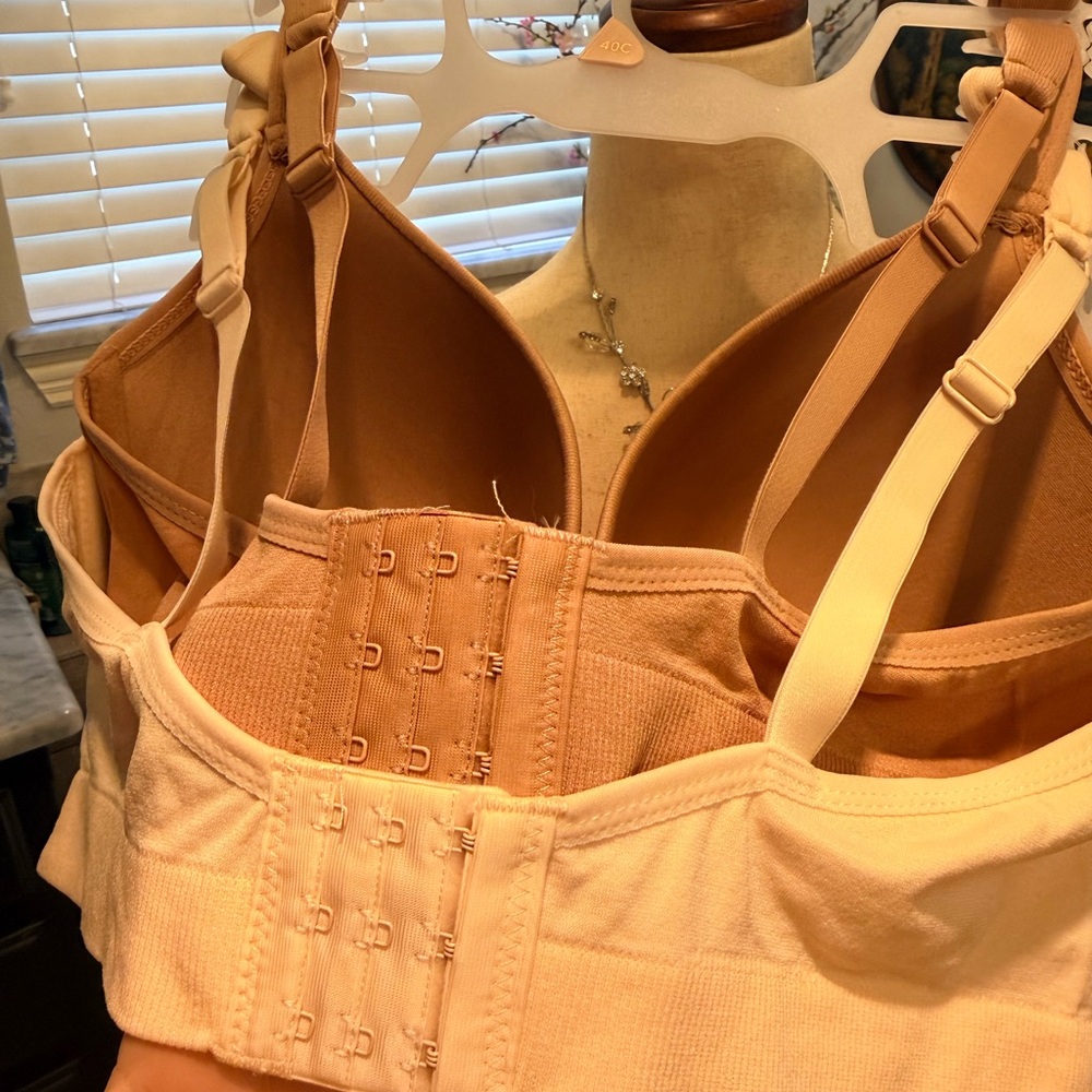 Brand new Danskin Women's Two Bras comfy & supportive for work outs/ running - Picture 7 of 7